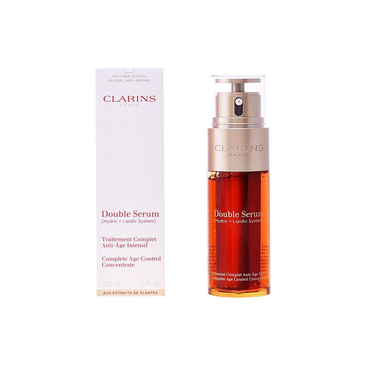Clarins Double Serum 50ml - Siero Antietà intensivo