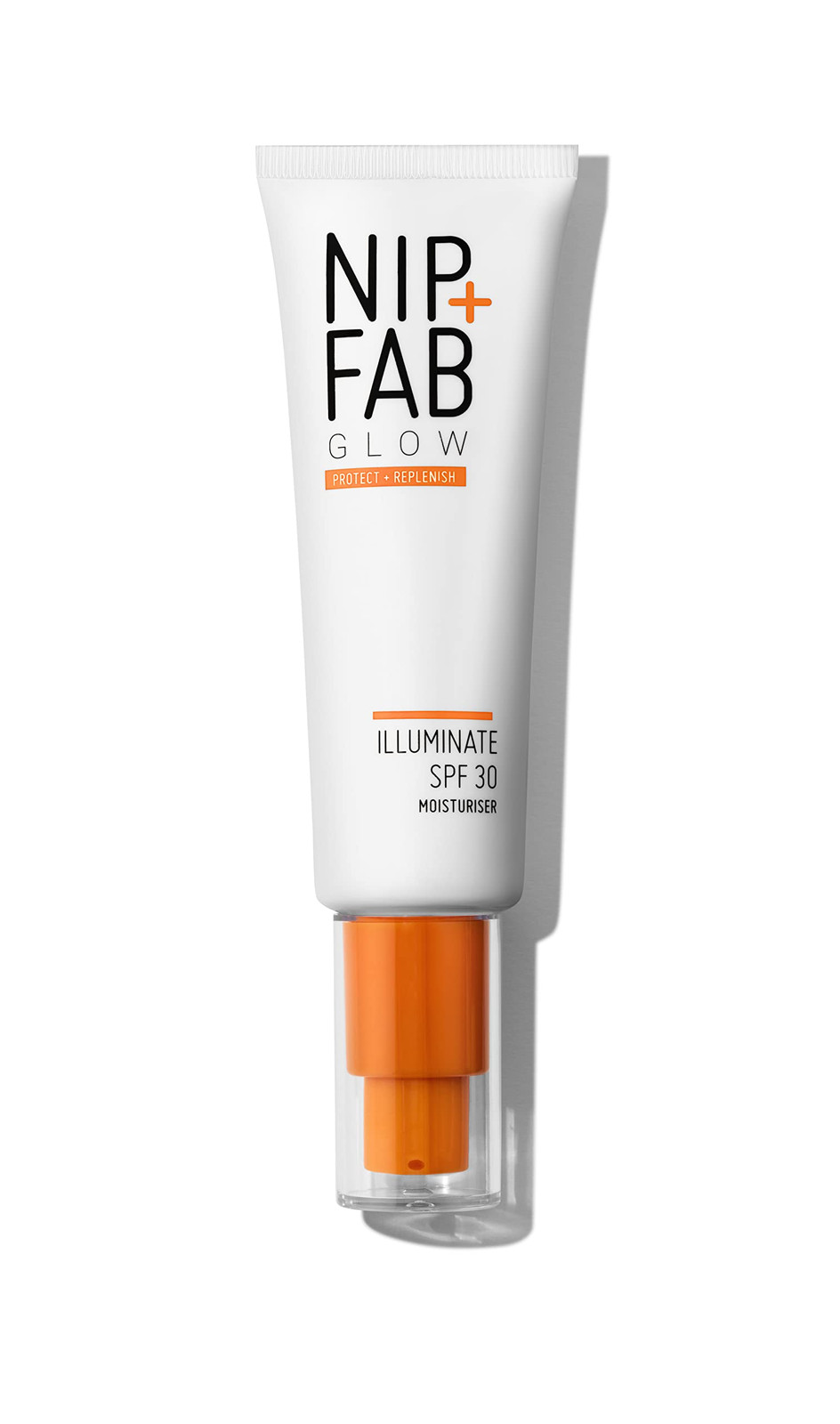Nip+Fab SPF 30 Moisturiser Glow, 50 ml, Pelle Danneggiata o Spenta, (e9r)