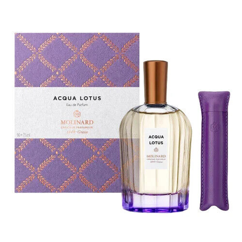 Molinard Aqua Lotus 90 ml + Roll on 7,5ml KIT PROFUMI