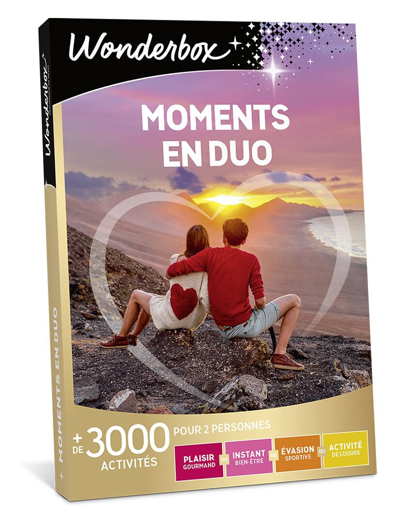Wonderbox – Cofanetto Regalo – MOMENTI in Duo, 3300 attività da (k9C)
