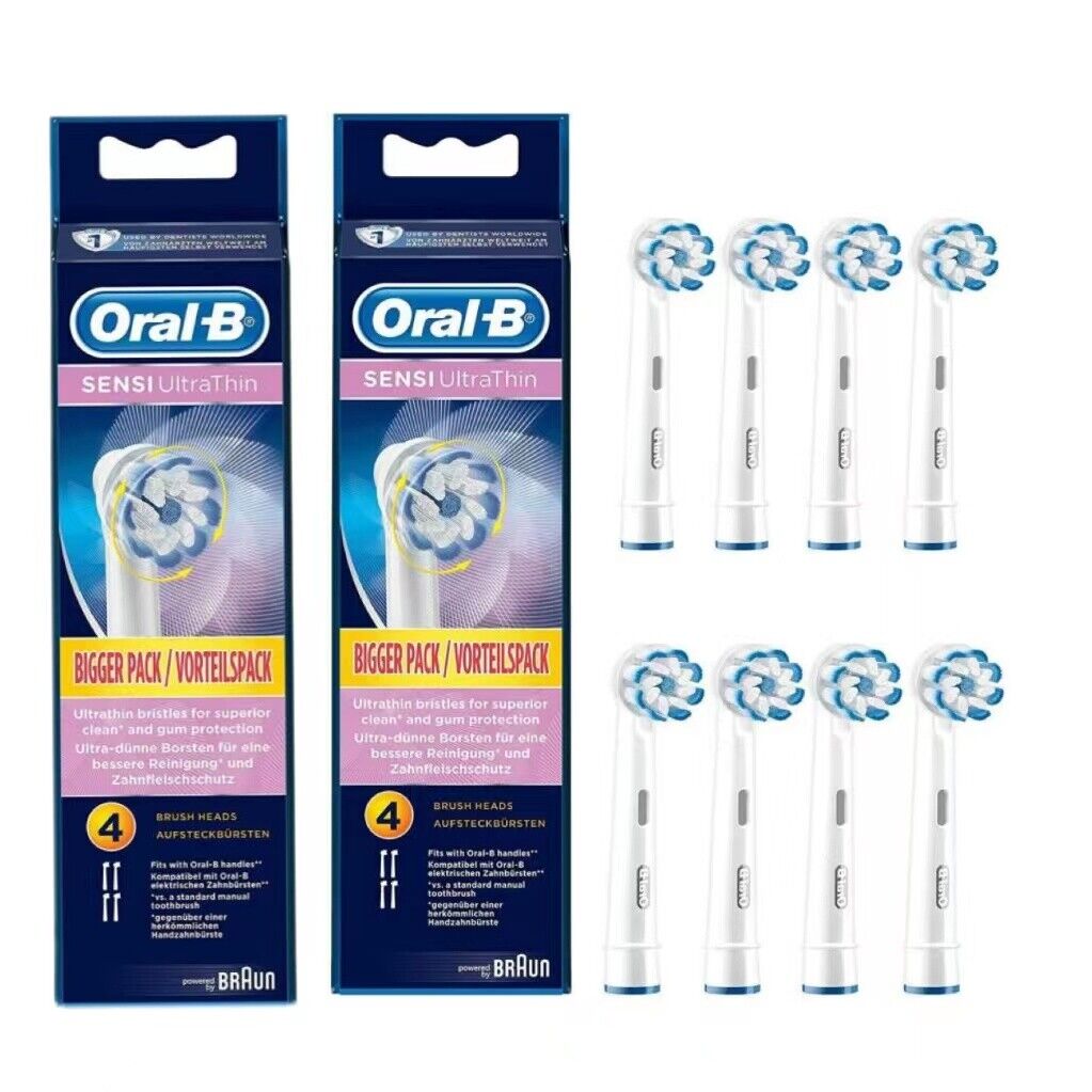 Oral-B SENSI ULTRA THIN Teste spazzolino elettrico di ricambio - Confezione da 8