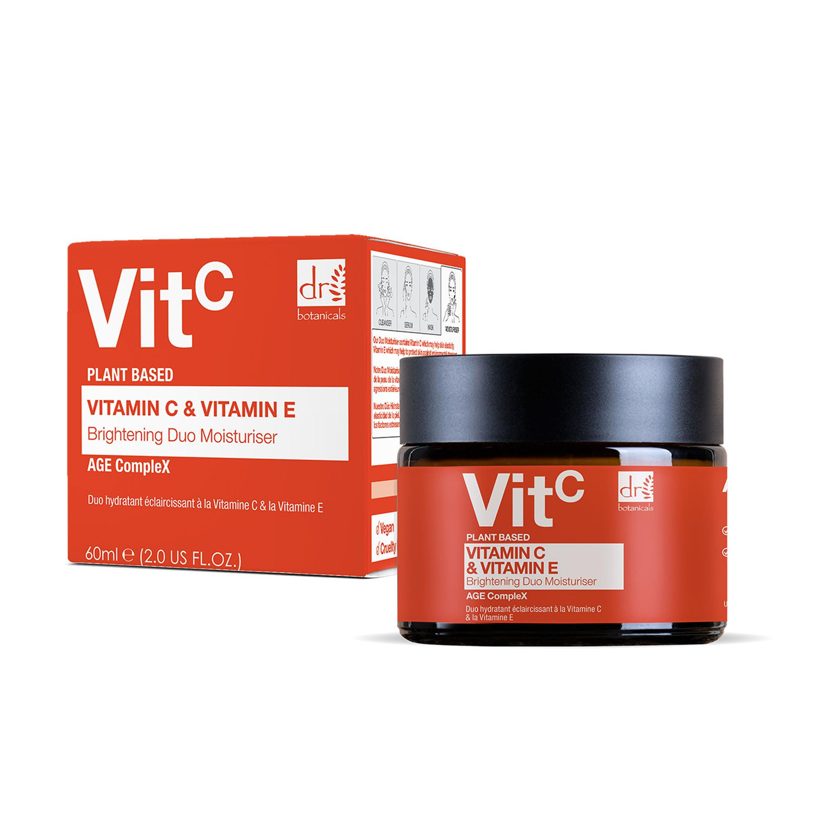 Vitamin C 1% & Vitamin E Brightening Duo Moisturiser 60ml (K5s)