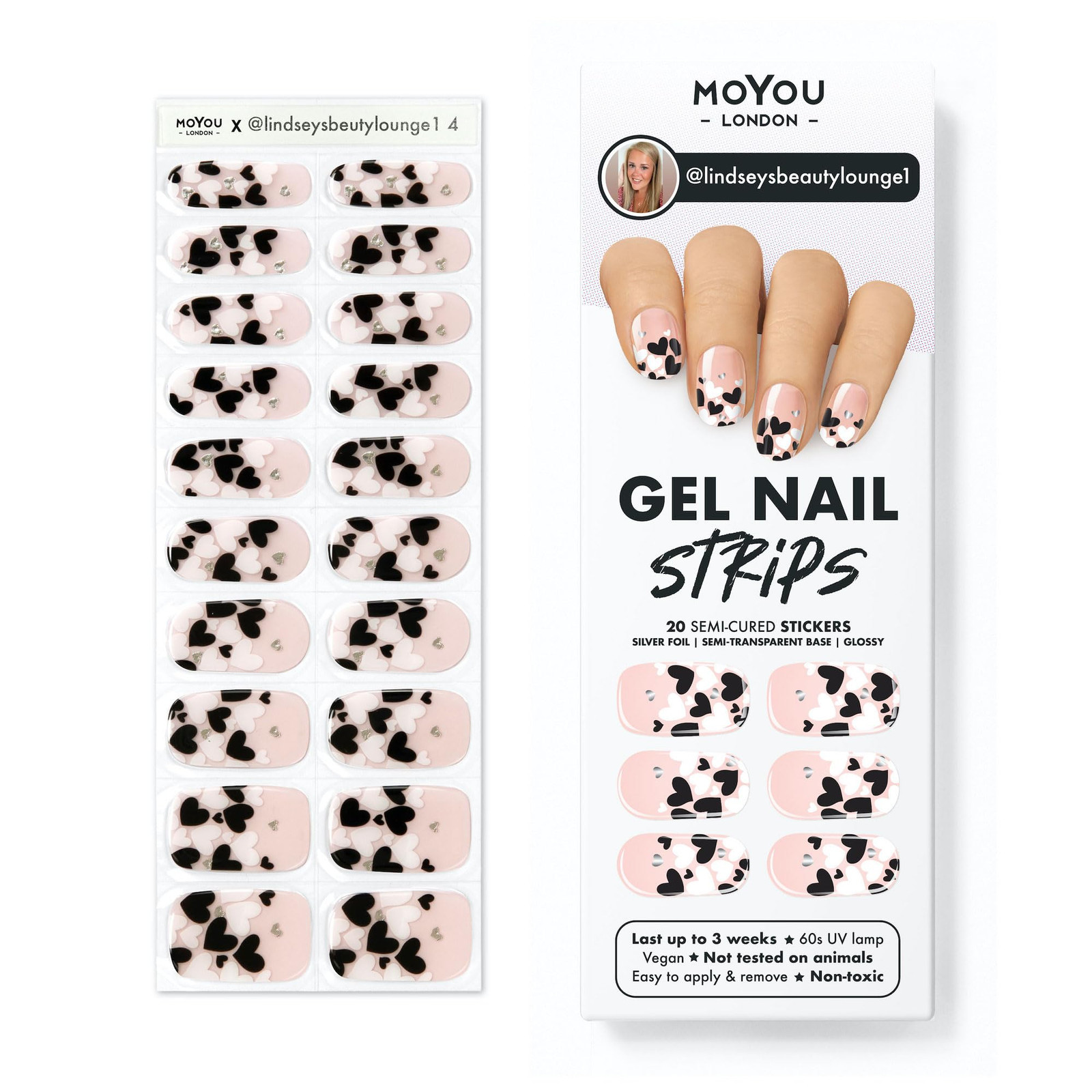 Gel Nail Strip - @lindseysbeautylounge1 04 (m5o)