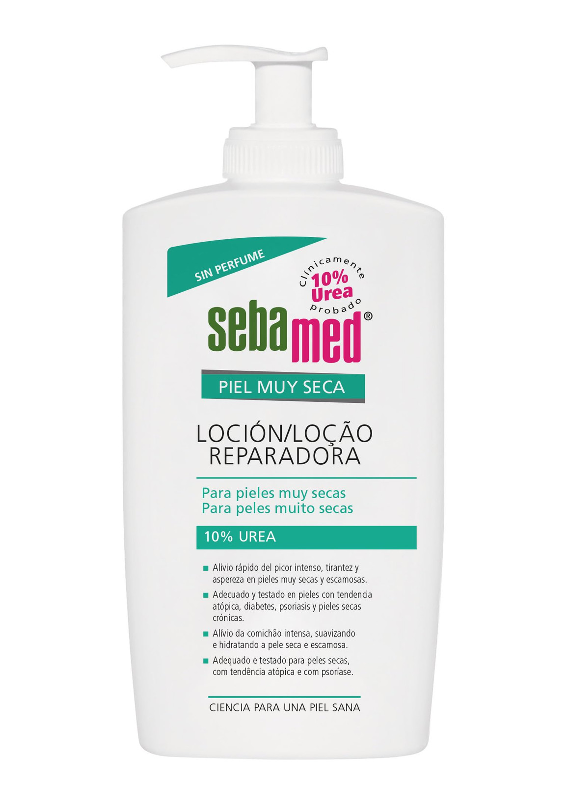 Sebamed Lozione riparatrice, contiene urea, nutre e idrata la pelle, (p8g)