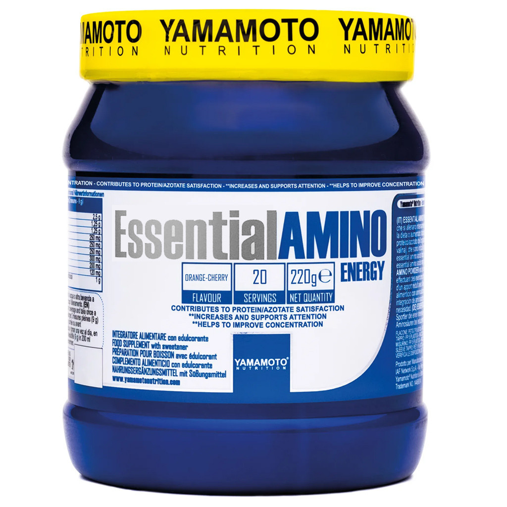 YAMAMOTO ESSENTIAL AMINO ENERGY 220 GR Arancia-Ciliegia