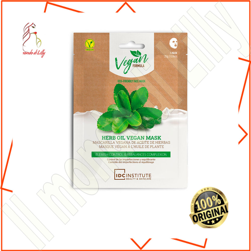 Vegan Herbal Oil Facial Mask 25 gr