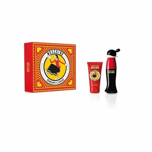 Cofanetto Profumo Donna e Lozione Corpo Moschino Cheap & Chic EDT 2 Pezzi