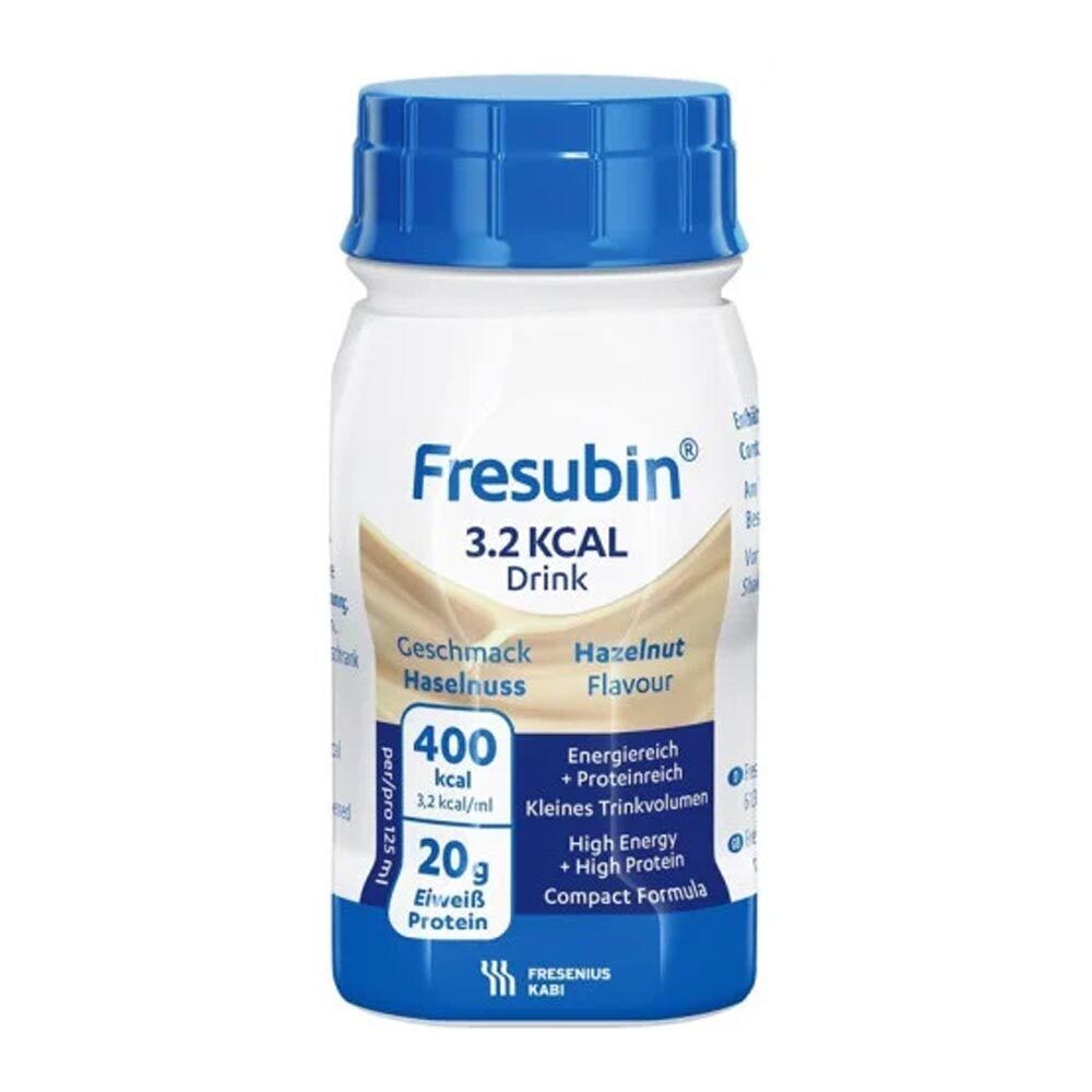 Fresenius Kabi Fresubin 3.2 KCAL Drink gusto Nocciola, 4 x 125ml
