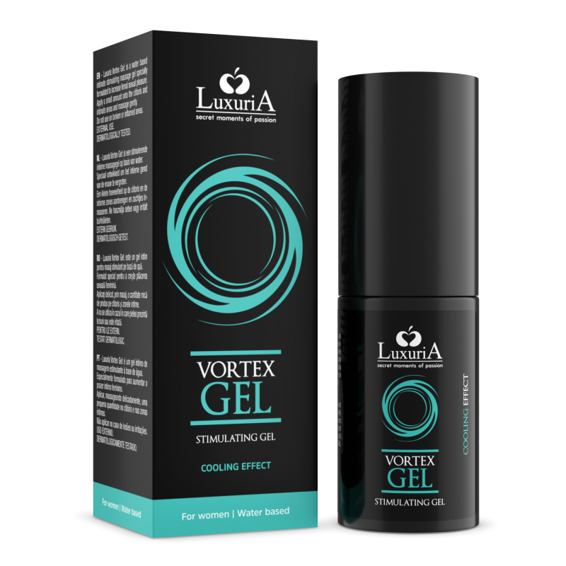 Gel per Masturbazione Donna Luxuria Vortex Cooling Effect - Stimolante