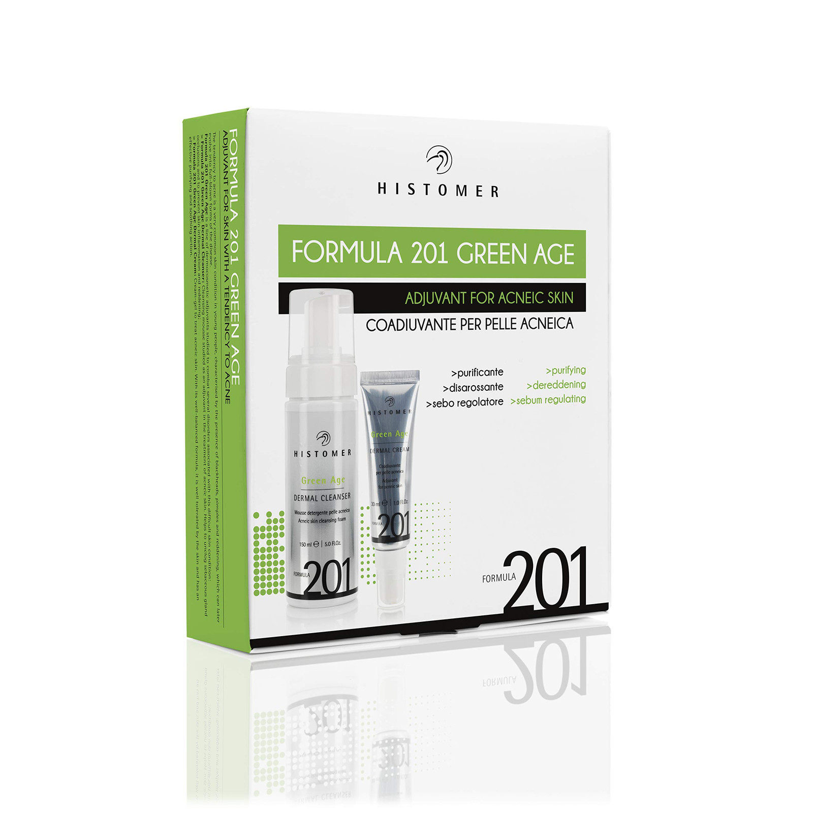 Histomer Kit Formula 201 Green Age Acne Treatment - Trattamento Composto (G6o)