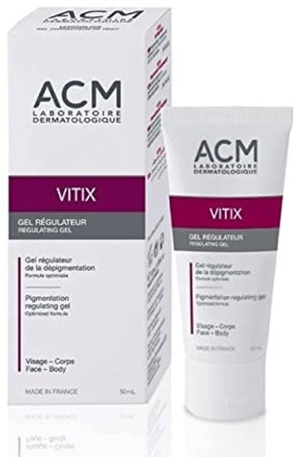 ACM VITIX VITIX GEL REPIGMENTATION of VITILIGINOUS SKIN 50 ml. SHIP (V6T)