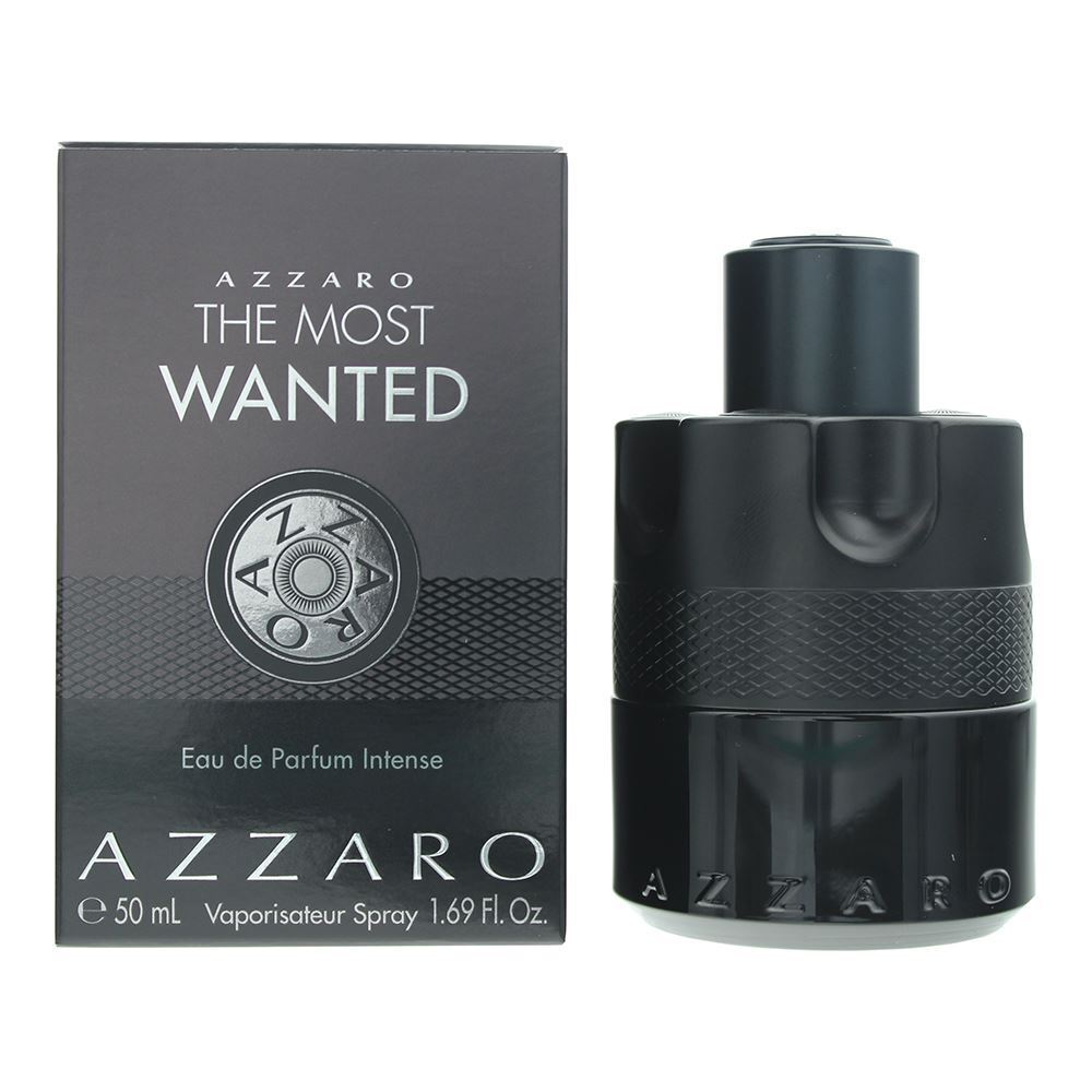 Azzaro The Most Wanted Eau de Parfum Intense 50ml Spray Men's - NEW. For Him