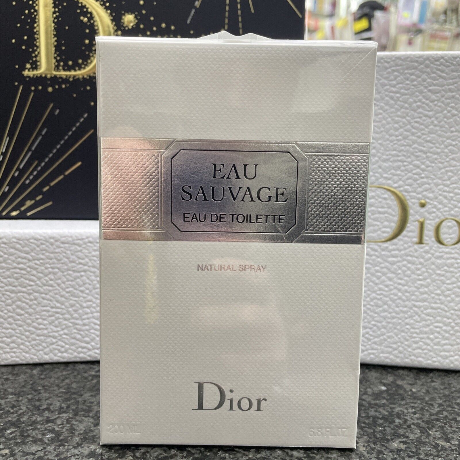 DIOR EAU SAUVAGE EDT 200 ML 1 Edizione Lot 6Y01 Raro Da Trovare Vintage