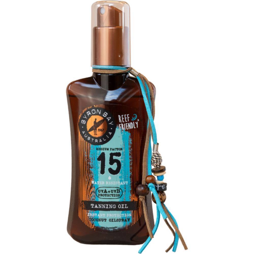 Byron Bay Coconut Yunning Oil Spf 15 200ml