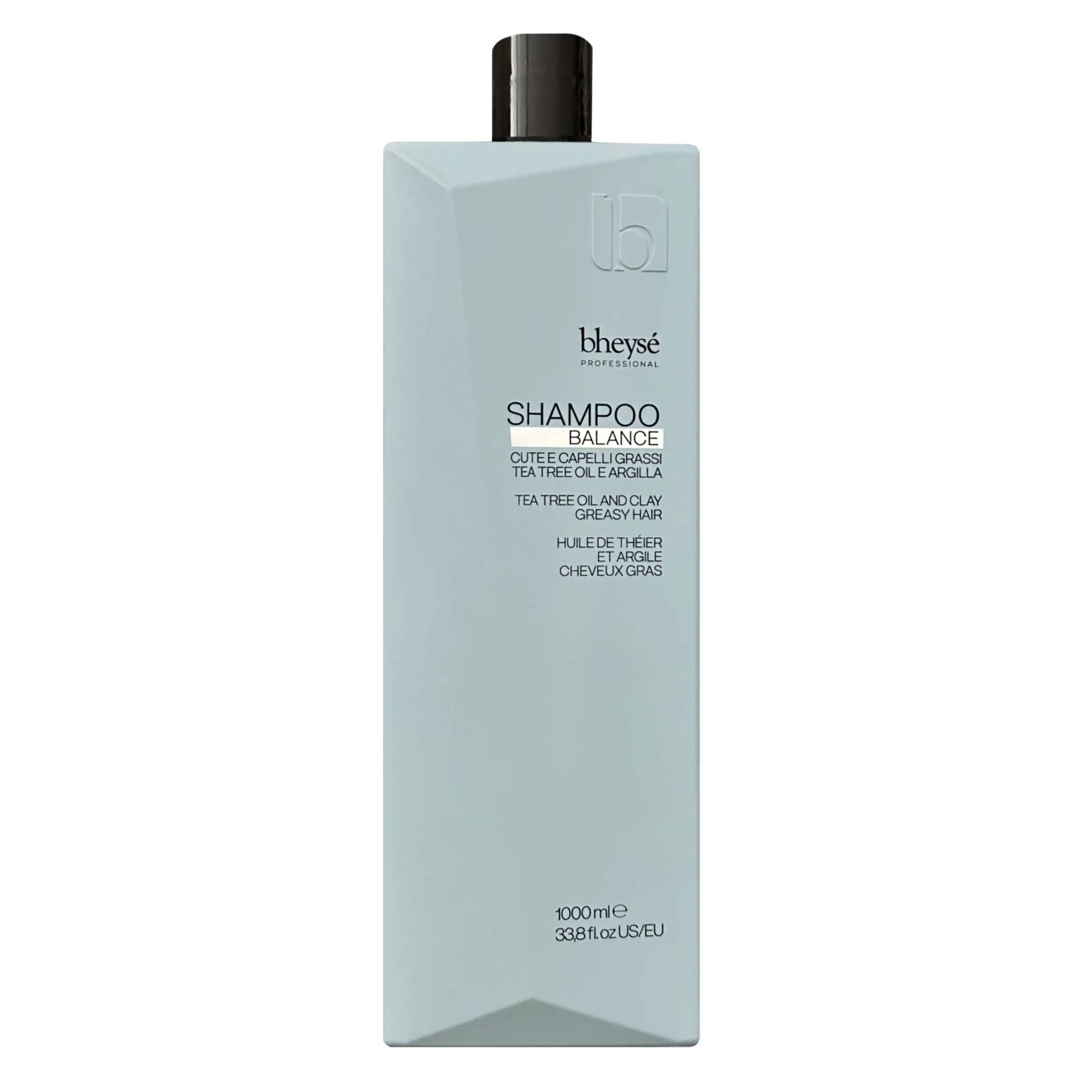 bheyse Shampoo Balance per cute e capelli grassi con tea tree oil e argilla