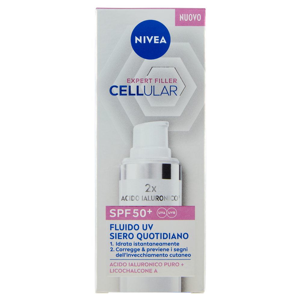 Nivea Nivea Cellular Expert Filler SPF 50+ Fluido UV Siero Quotidiano 30 ml