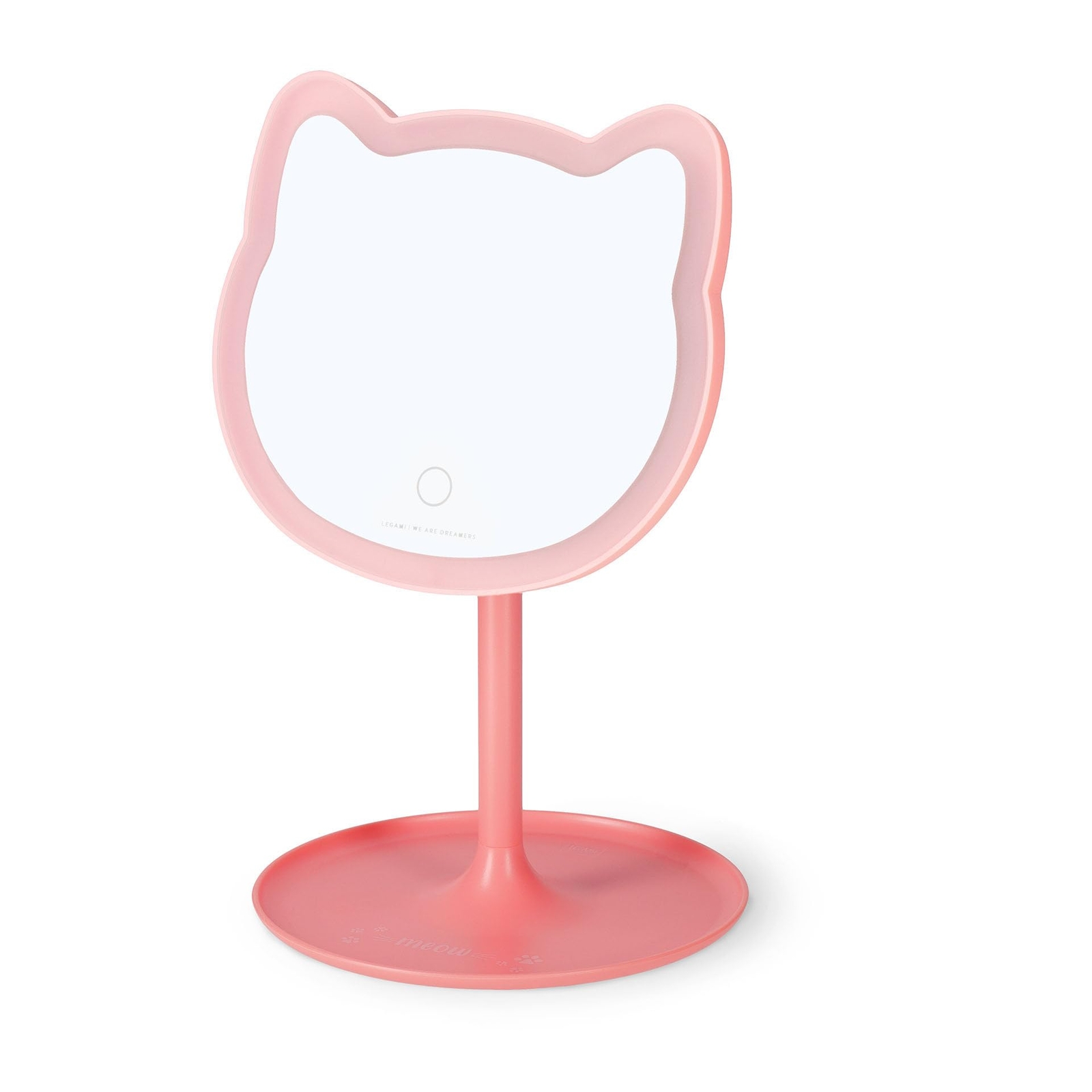 Legami - Specchio da Trucco con Luce - You Look Purrfect! - Specchietto per Truc