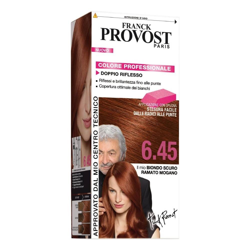 Franck Provost Colore Professionale Per Capelli 6.45 Biondo Scuro Ramato Mogano