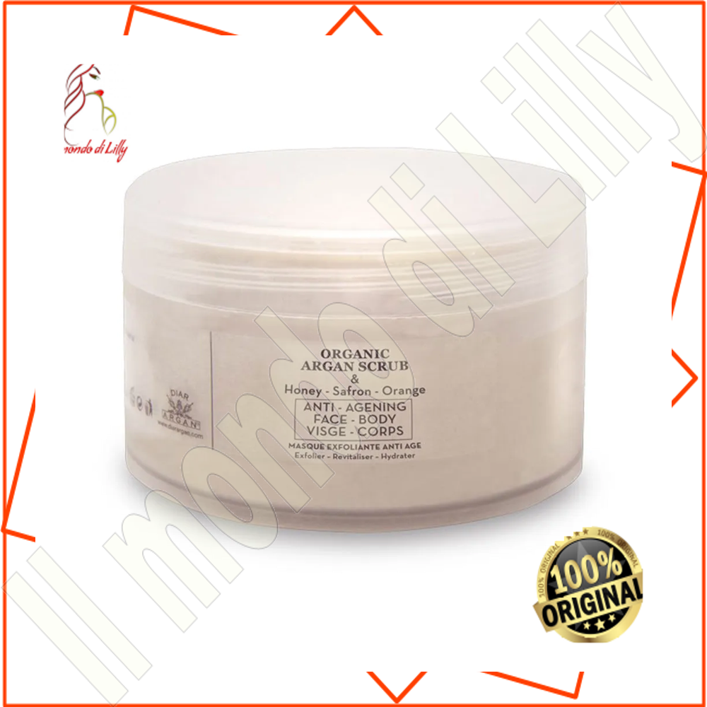 SCRUB SCRUB revitalizing argan exfoliating scrub 200 ml