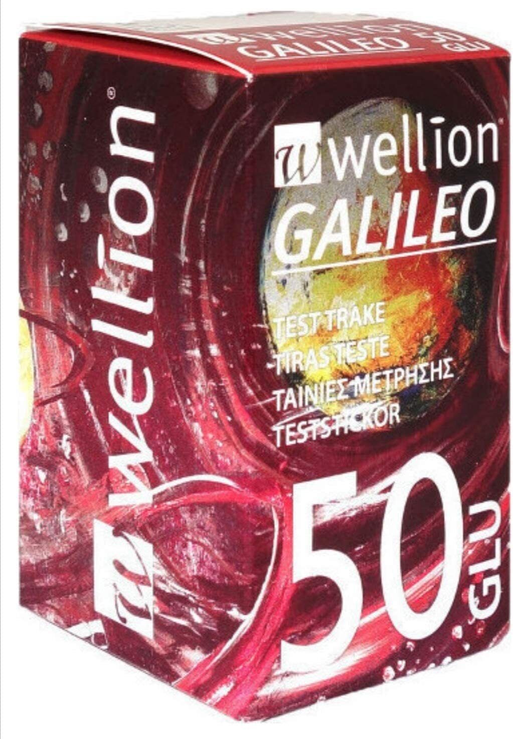 Galileo Glucose Test Strips Wellion 50 Strisce