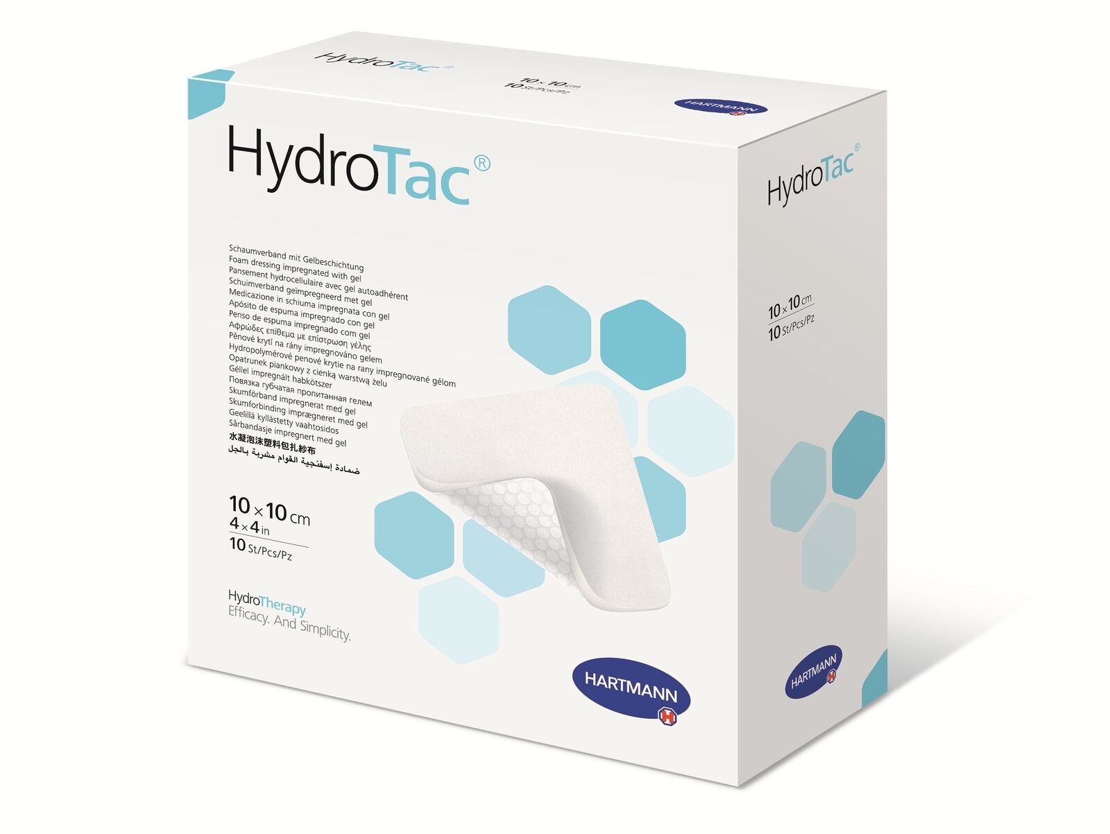 Hartmann Hydrotac Medicazione Idroattiva 10x10cm