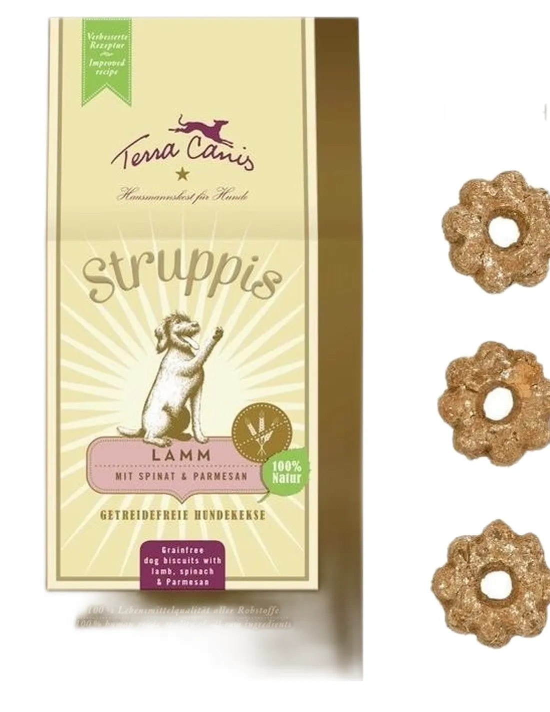 Terra canis struppis agnello 375 gr
