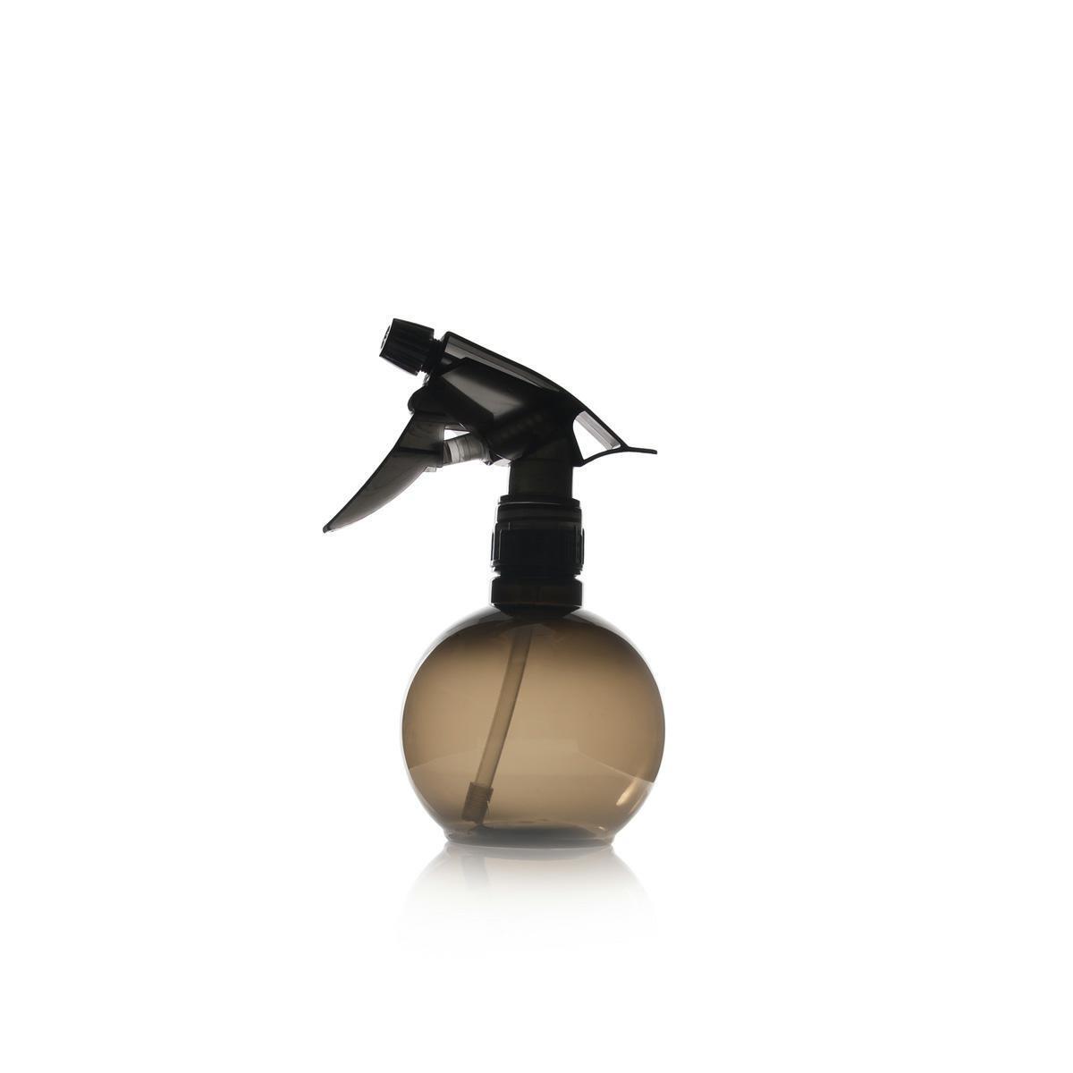 BOTTIGLIA NERA E402, DISPENSER, SPRUZZATORE PER PARRUCCHIERI, FORMA BOMBA, SPRAY
