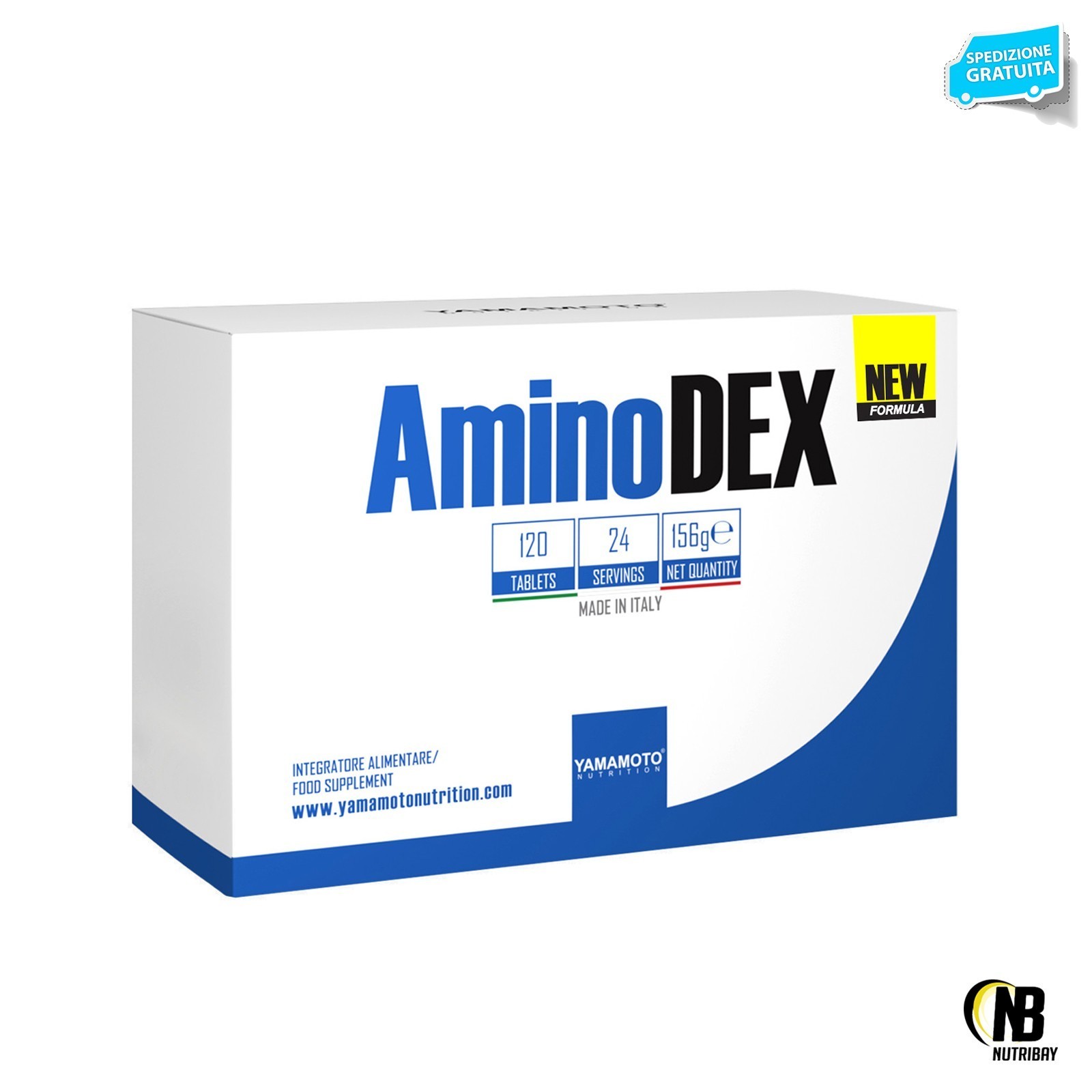 YAMAMOTO NUTRITION AminoDEX® 120 cpr Aminoacidi Essenziali Kyowa