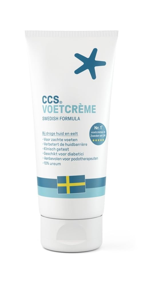 CCS Crema Piedi, Formula Svedese per Pelle Secca e Calli, Crema Idratante (n5g)