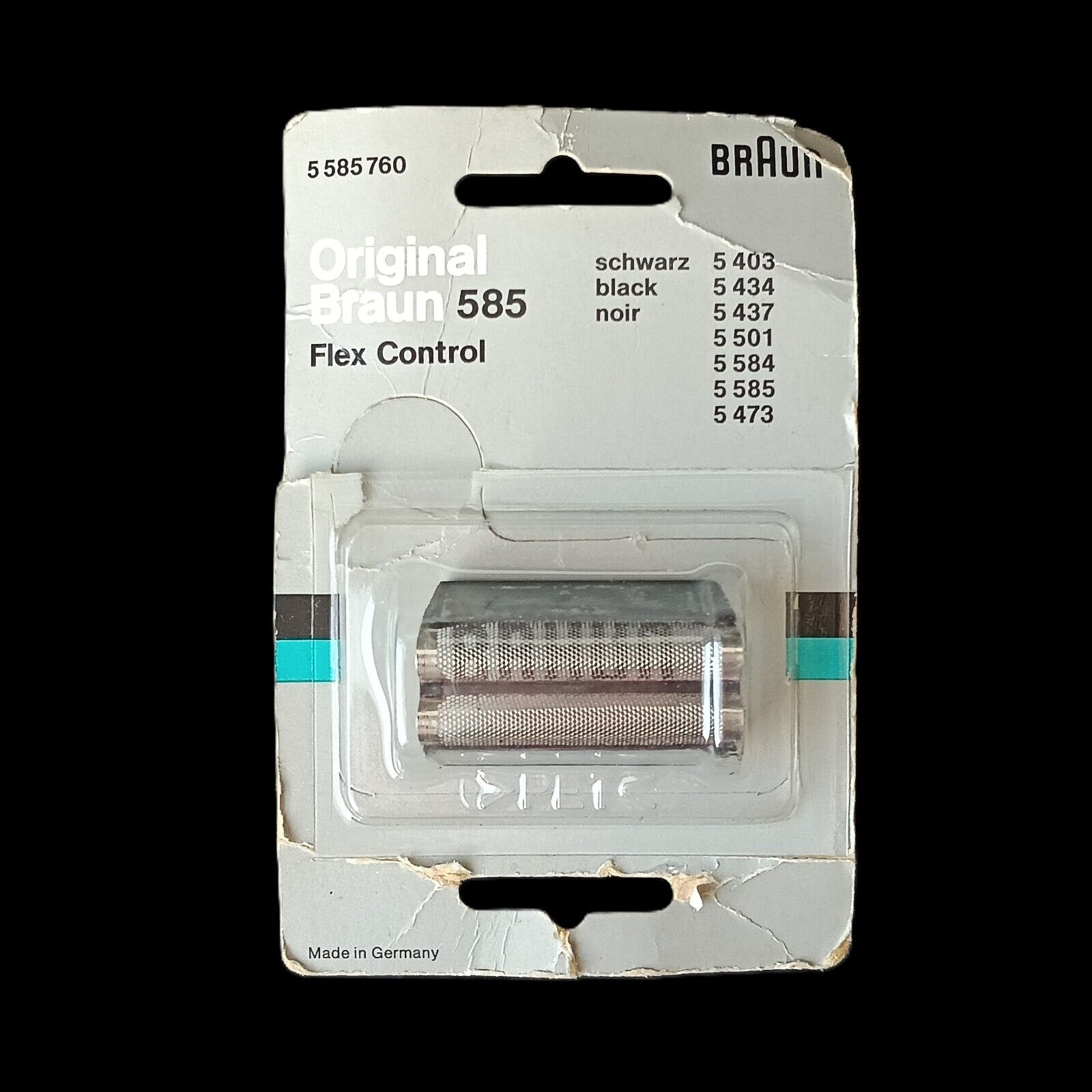 LAMINA RASOIO BRAUN FLEX CONTROL 585 – IN BLISTER ORIGINALE