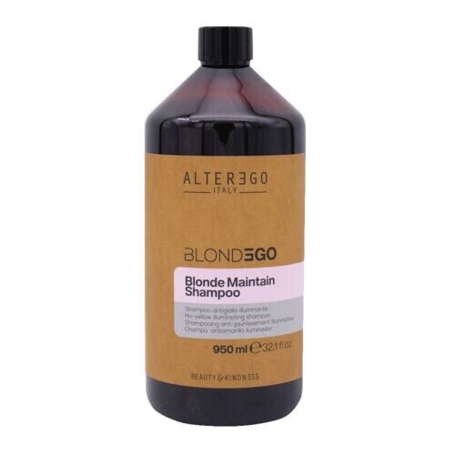 Alterego Blonde Maintain Shampoo Antigiallo per Capelli Biondi 950ml