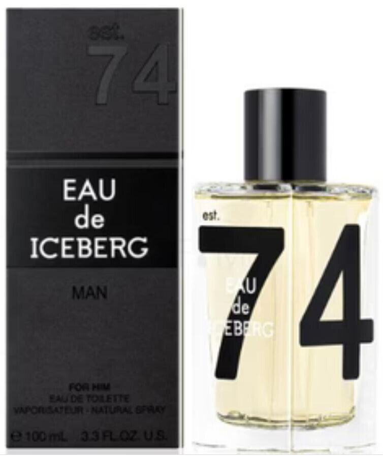 profumo uomo Eau de Toilette Iceberg Eau de Iceberg Man 74 100 ml NUOVO