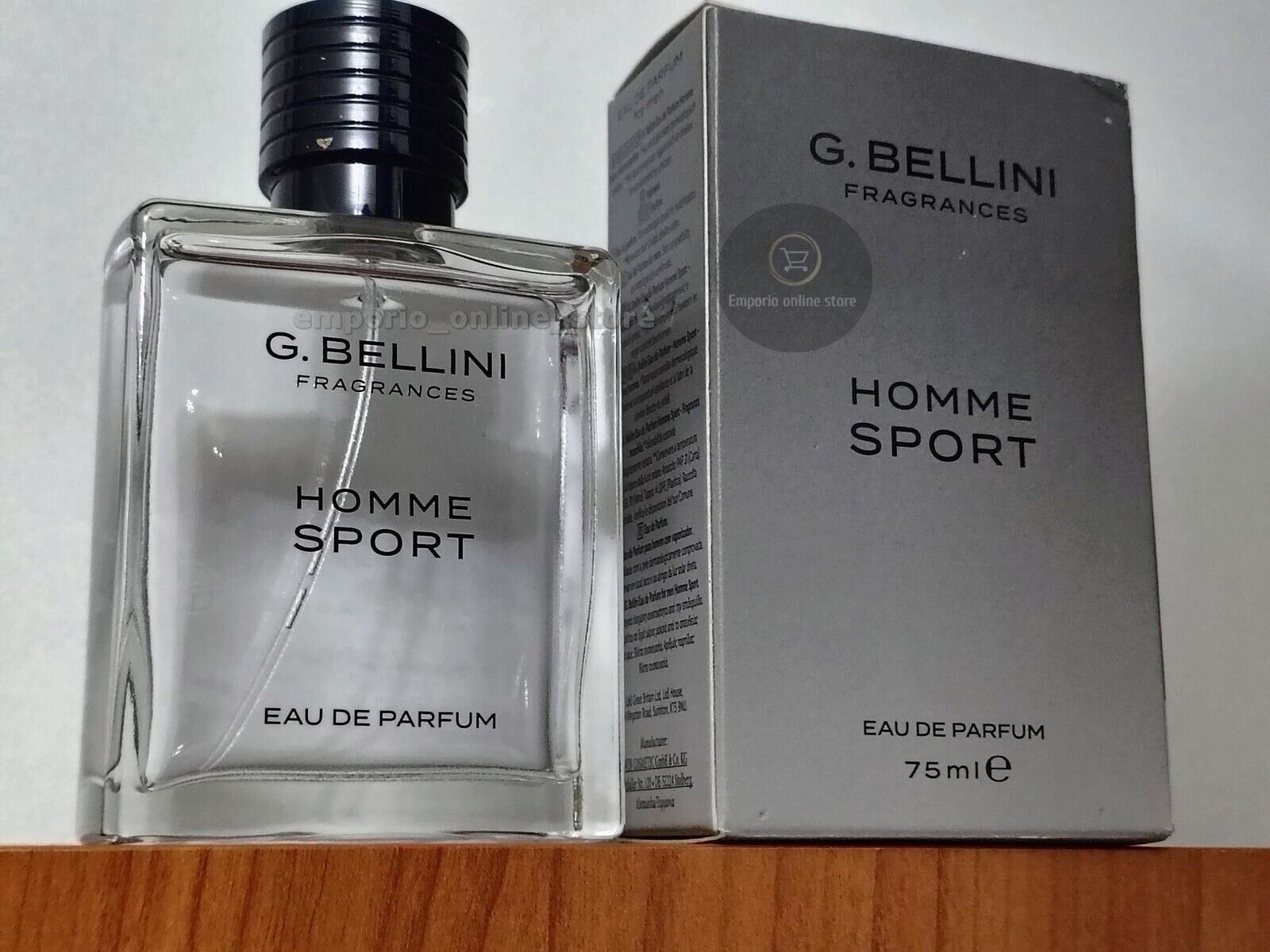 Profumo Uomo Homme Sport G. Bellini Eau de Parfum da 75ml VEGAN (Tipo Chan l)