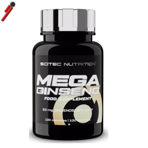 Scitec Nutrition - Mega Ginseng, 100 cps Ginseng Tonico Energetico