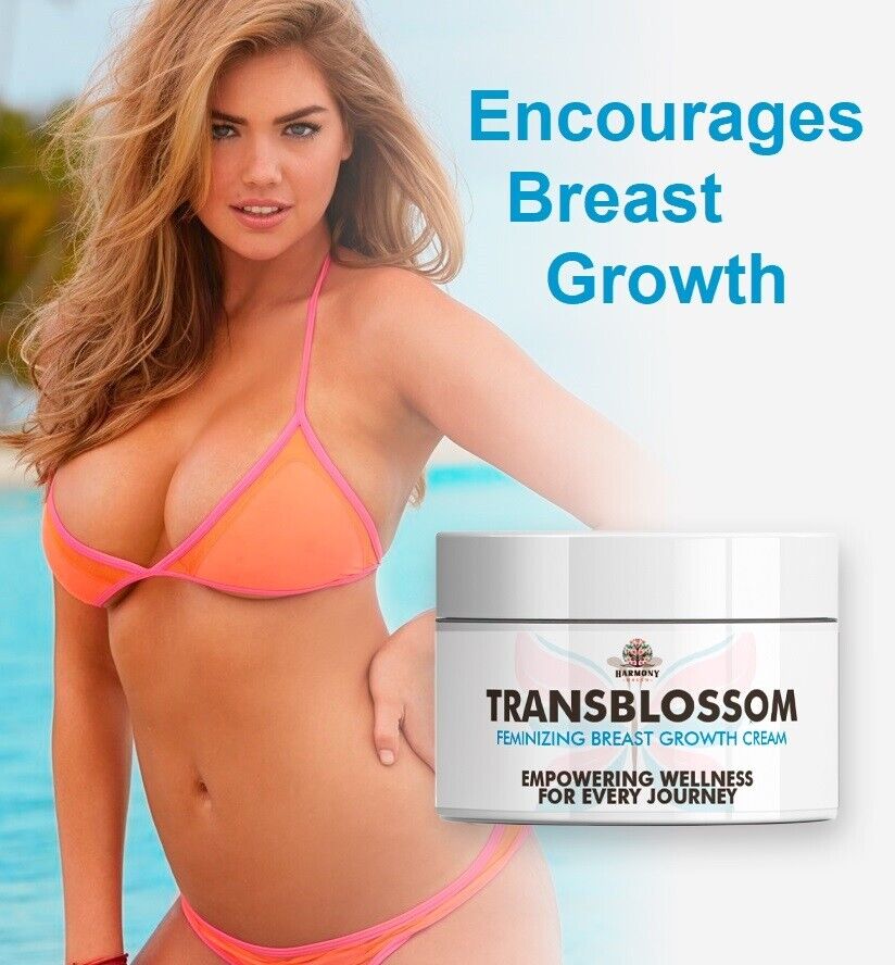 TransBlossom 100ml Crema massaggiante femminile per il seno - DI Harmony Haven
