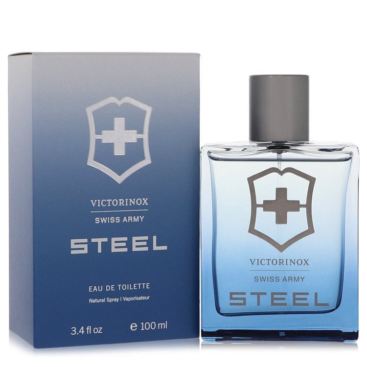 Swiss Army Steel by Swiss Army Eau De Toilette Spray 3.4 oz / e 100 ml