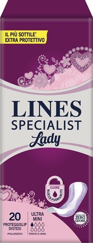 Fater Pannolone Sagomato Lines Specialist Ultramini 20 Pezzi