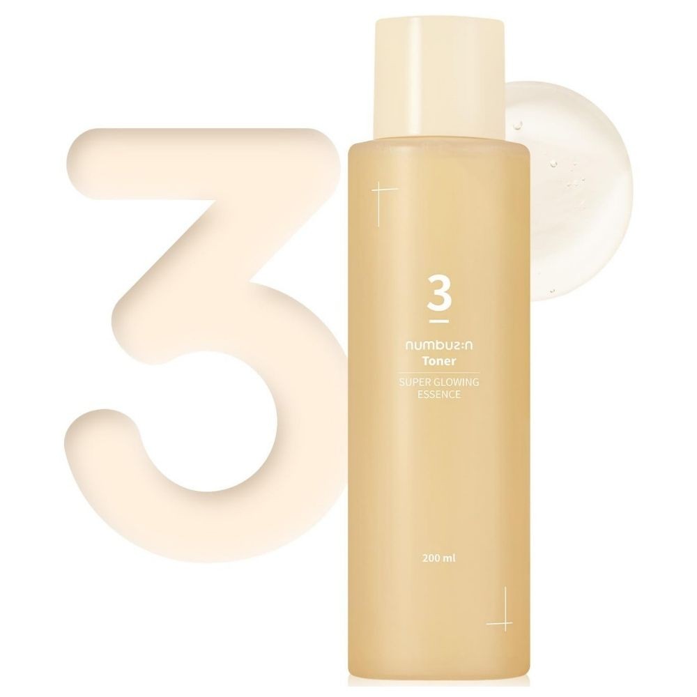 Numbuzin No.3 Tonico/essenza illuminante con complesso di fermenti, 200 ml