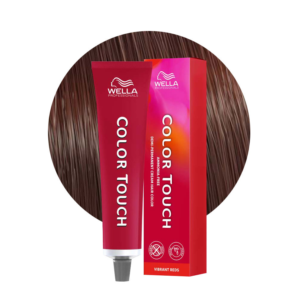 Wella Color Touch Vibrant Reds 5/5 Castano Chiaro Mogano 60ml