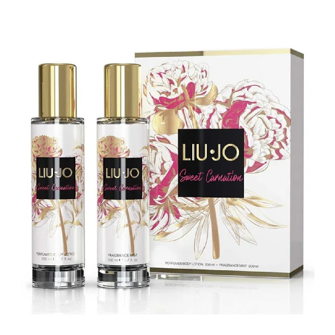 Sweet Carnation Cofanetto Profumo Corpo 200ml e Latte Corpo