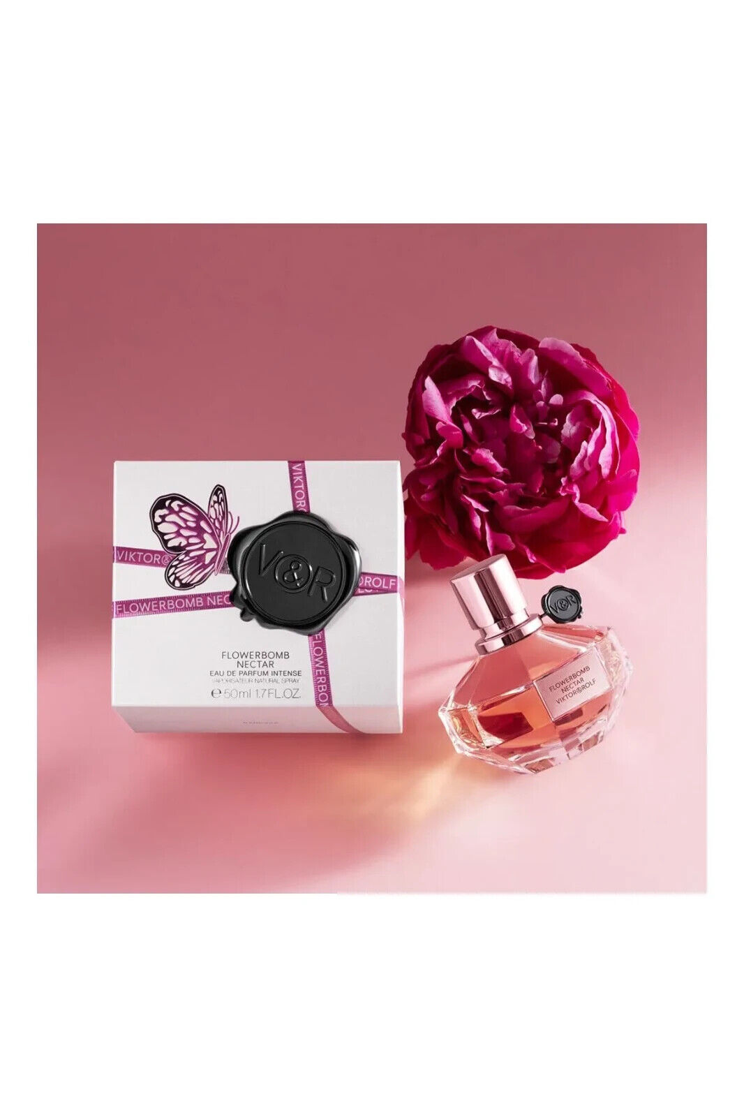 Viktor & Rolf Flowerbomb Nectar  Edp Intense 50ml scatola un'po schiacciata