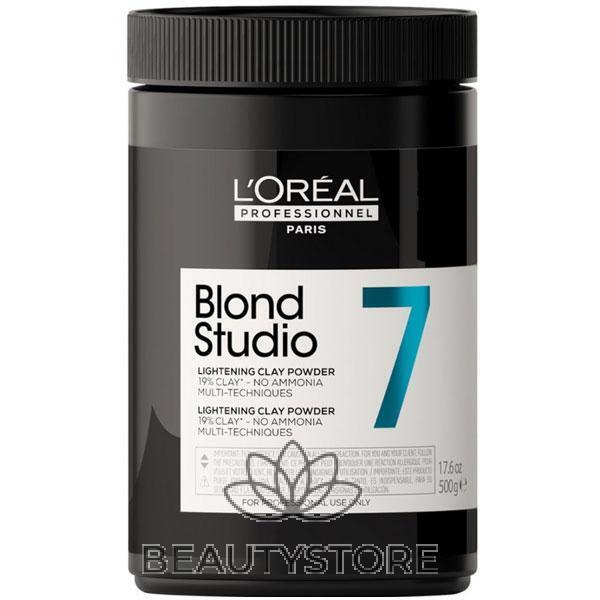 L'OREAL BLOND STUDIO DECOLORANTE BLU NO AMMONIACA 7 TONI 500 GR