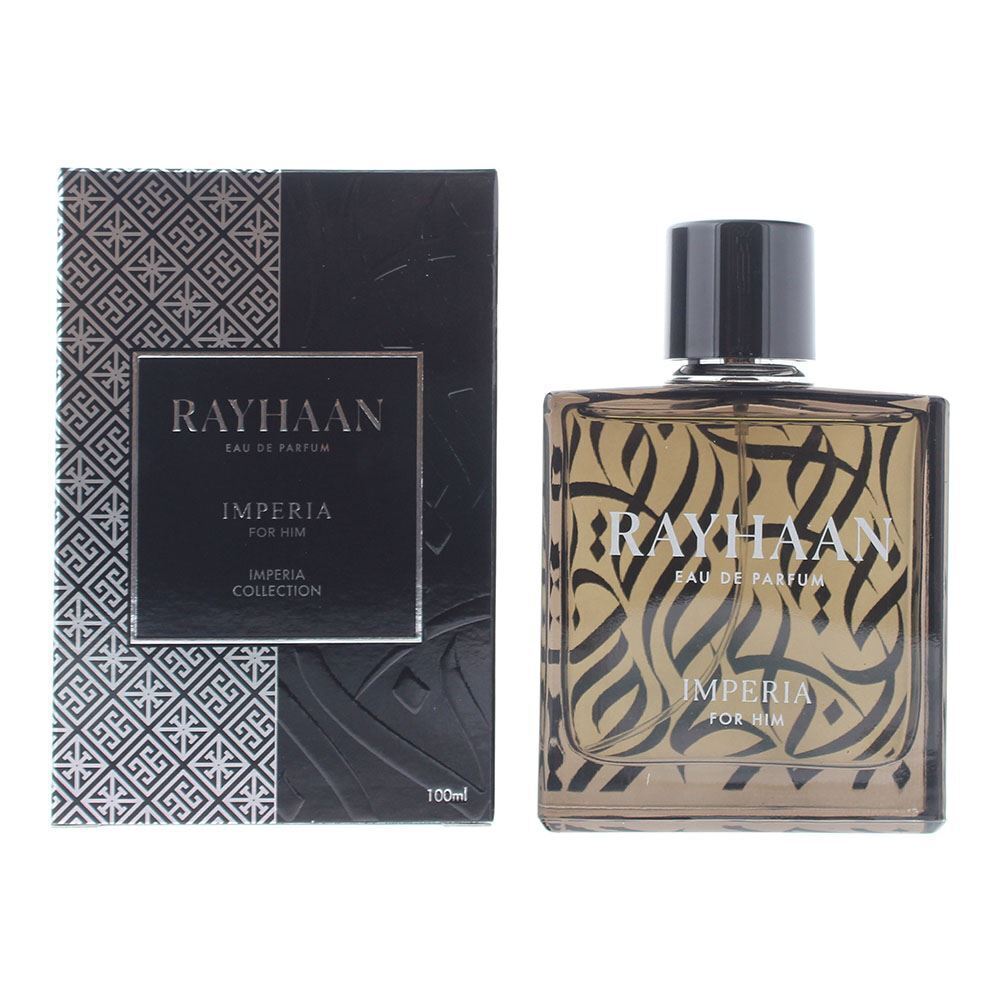 Rayhaan Imperia Eau de Parfum 100ml  Spray For Men - NEW. Men's EDP