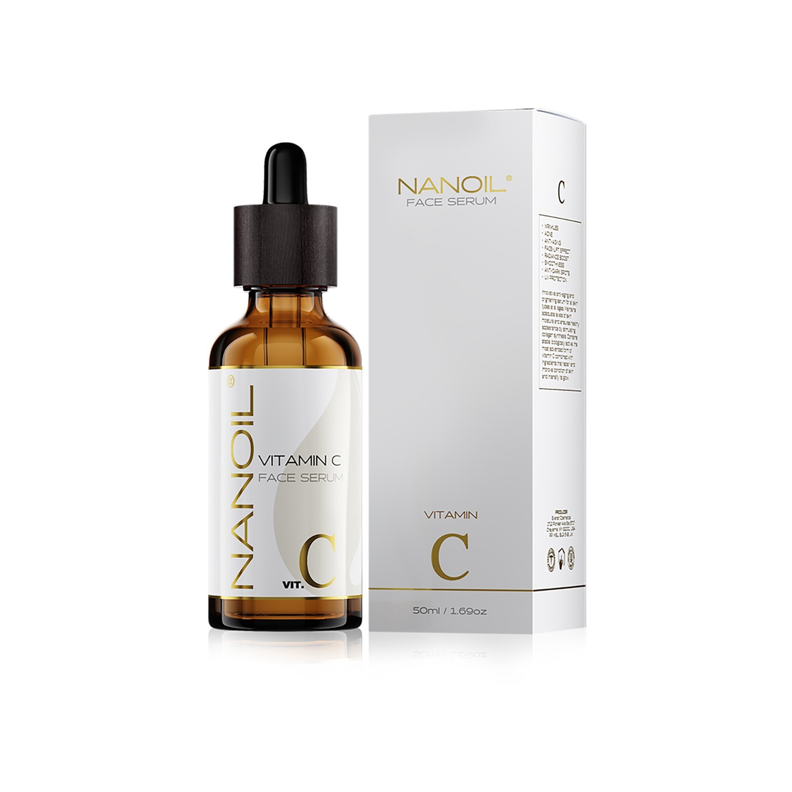 Siero viso con vitamina C Nanoil Vitamin C Face Serum 50ml