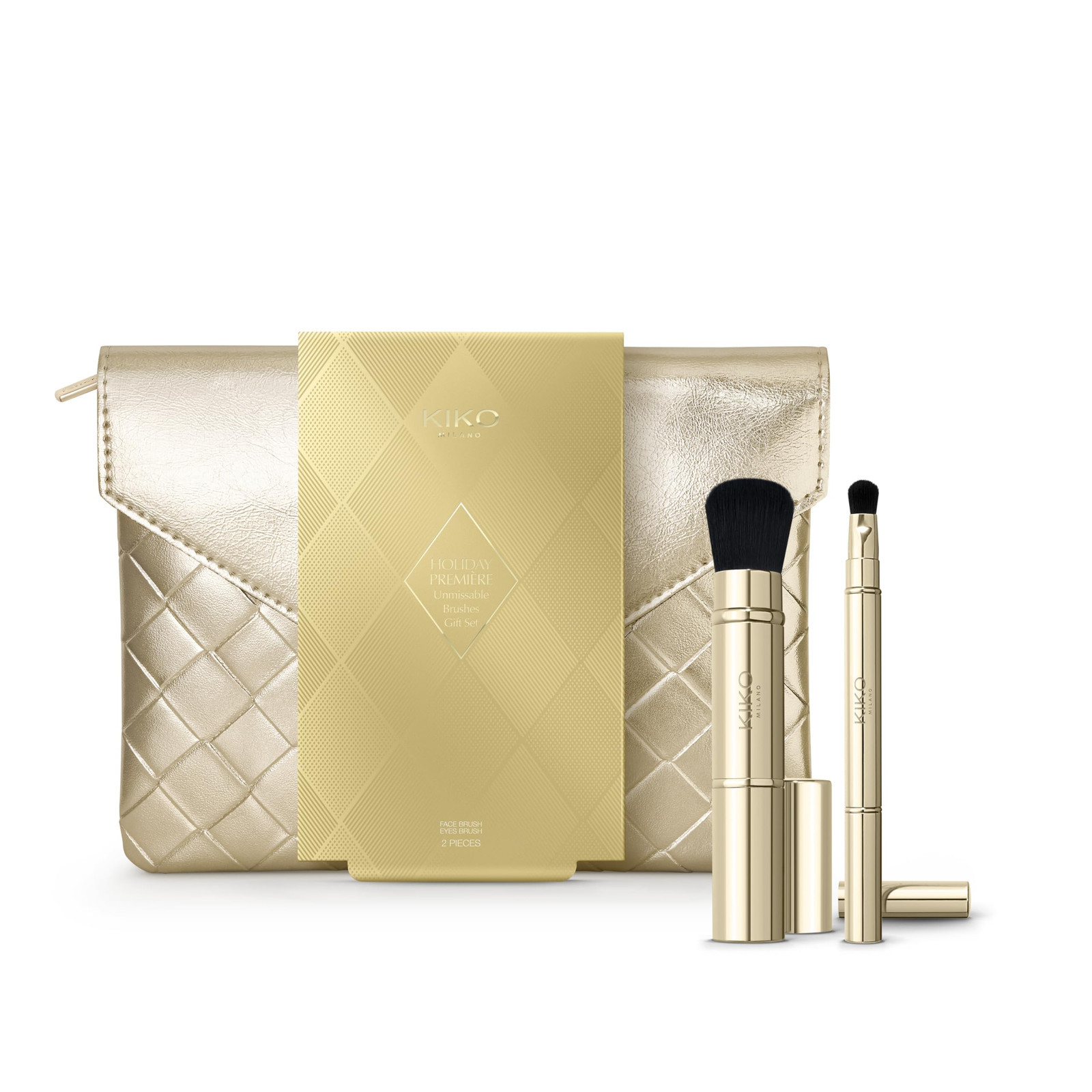 KIKO Milano Holiday Première Unmissable Brushes Gift Set | Gift Set (B5r)