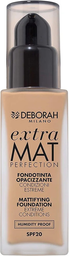 Deborah Fondotinta Extra Mat Perfection N.3.1 Light Gold Finish Opaco SPF20 30ml