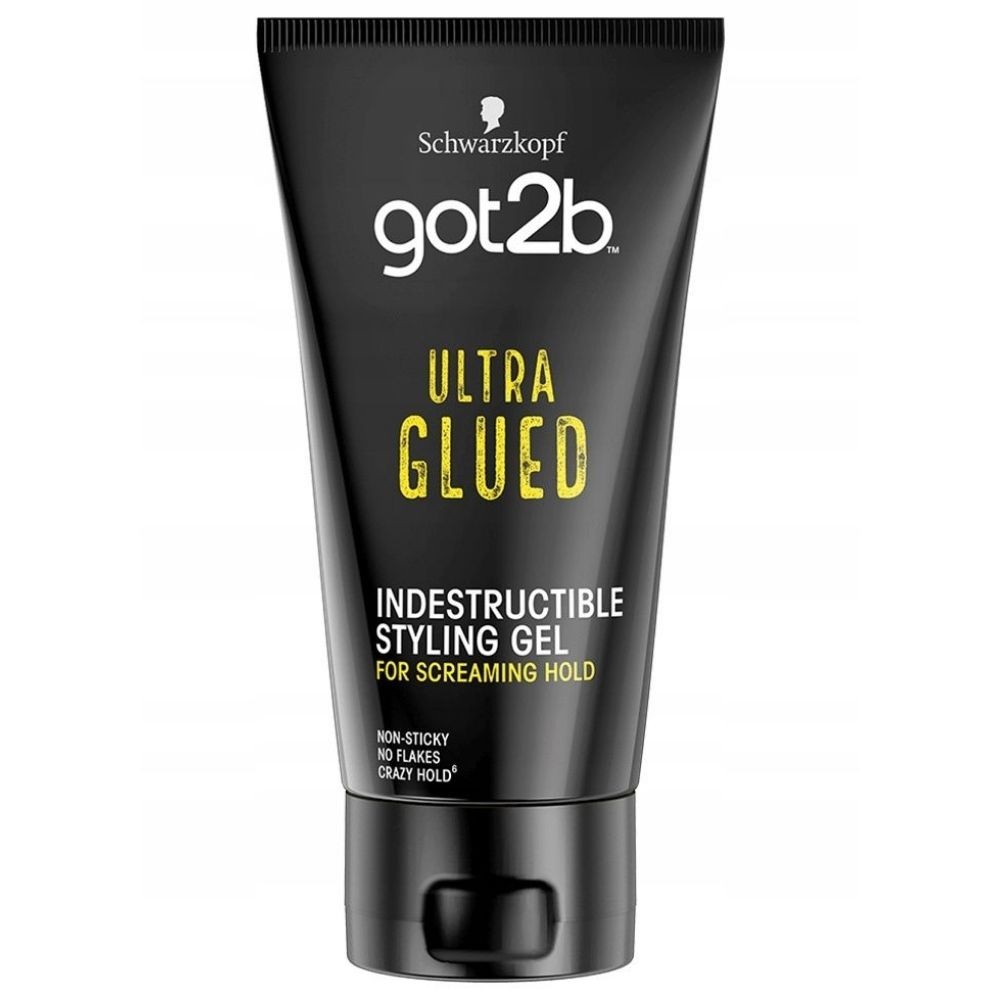 Schwarzkopf got2b Ultra Glued Gel Styling Capelli Estrema Forza, 150 ml