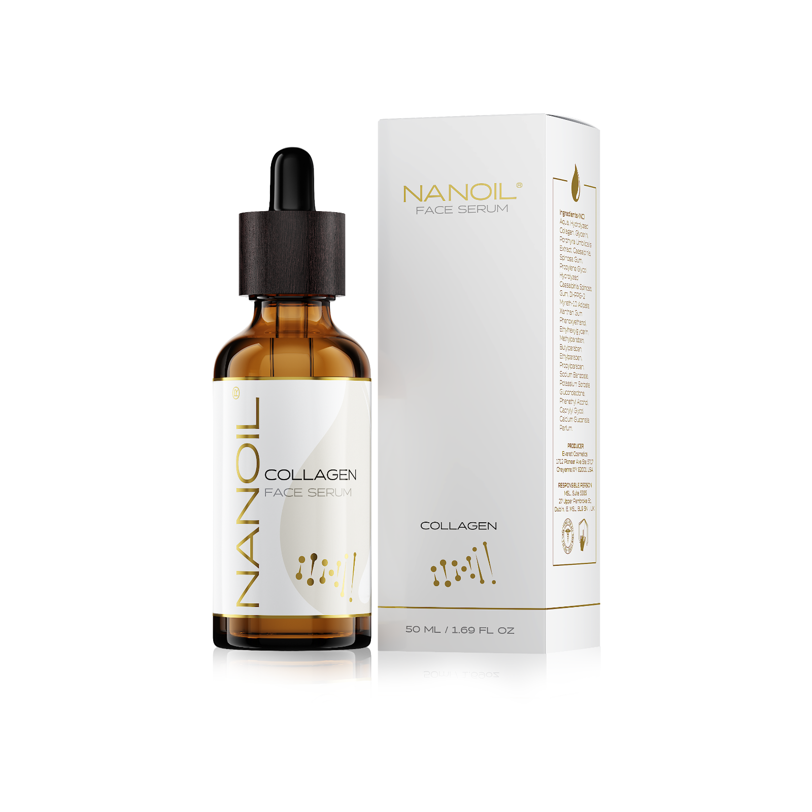 Siero viso al collagen Nanoil Collagen Face Serum 50ml