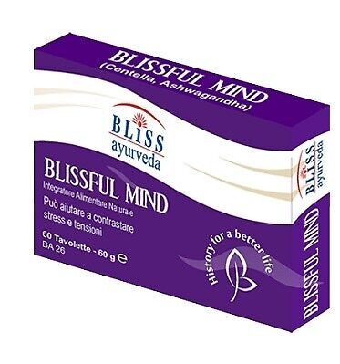Bliss Ayurveda Italy Blissful Mind 60 Compresse