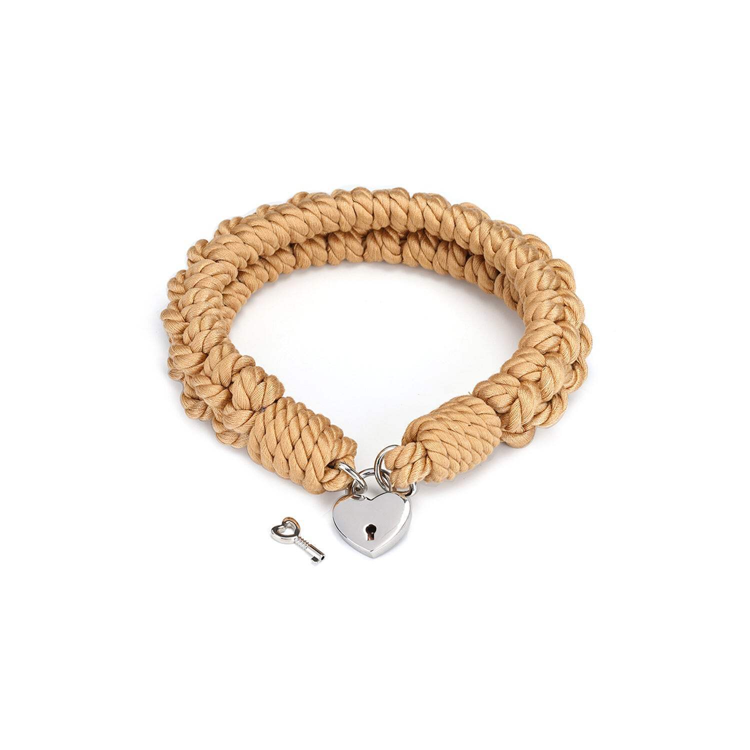 Rope Collar Bound You II Collare da Bondage in Vera Corda Fatto a Mano BDSM